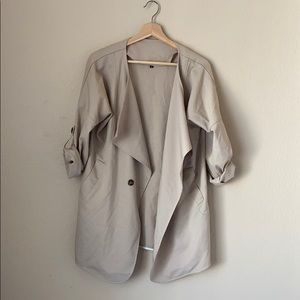 Beige Trench Coat
